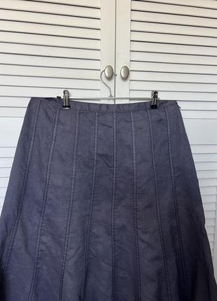 Базовая юбка с льном marks & spenser2 фото