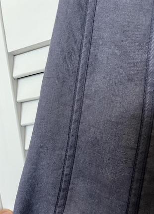 Базовая юбка с льном marks & spenser3 фото