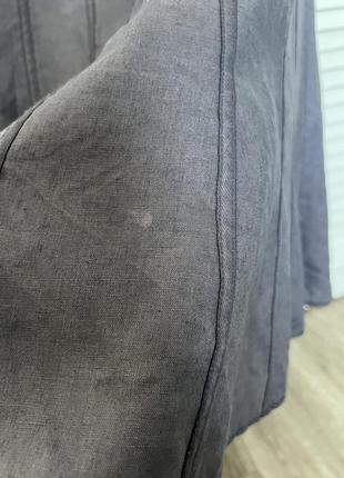 Базовая юбка с льном marks & spenser4 фото