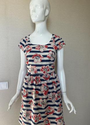 Хлопковое платье в цветочный принт cath kidston2 фото