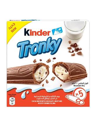 Батончики ferrero tronky 5s 90g