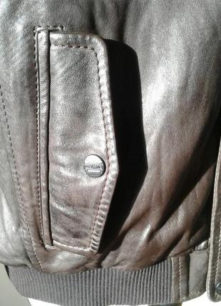 Куртка зимняя мужская кожаная c&a р. l