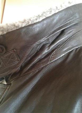 Куртка зимняя мужская кожаная c&a р. l