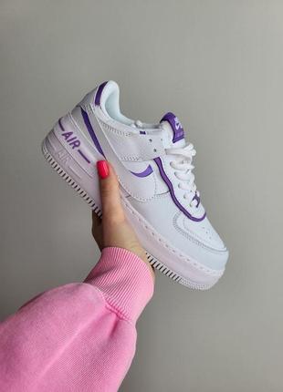 Nike air force shadow white violet  od401