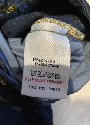 Юбка джинсовая котоновая синего цвета мини юбка3 фото