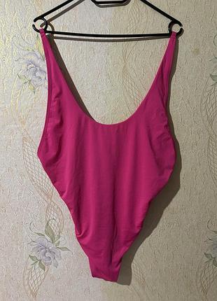 Рожевий купальник від speedo (великий розмір)