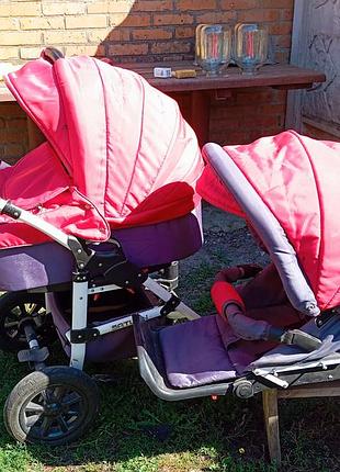 Каляска 2в1, унісекс