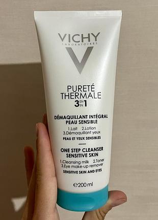 Средство для снятия макияжа vichy purete thermale 3 в 1