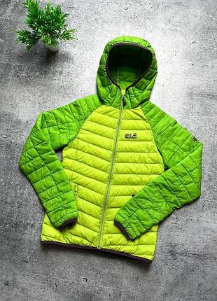 Женский пуховик jack wolfskin puffer jacket
