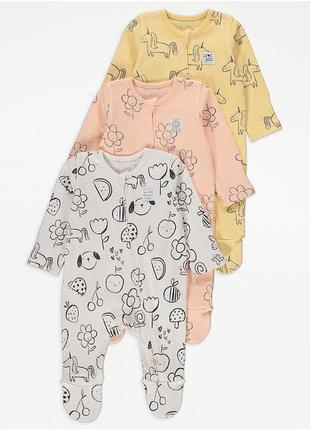 Чоловічки george на блискавці на 9-12 місяців