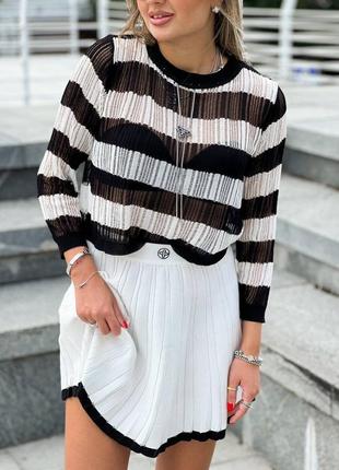 Юбка плиссе люкс юбка трикотаж