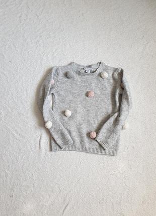 Свитер для девочки 7-8 лет