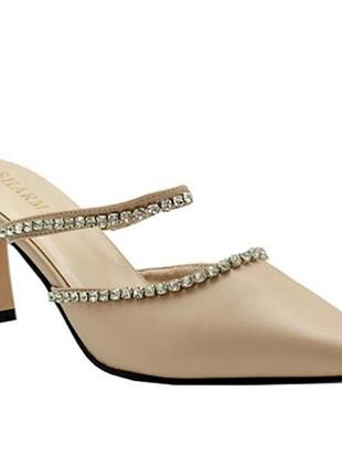 Туфлі лодочки мюлі