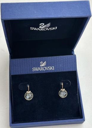 Сережки swarovski