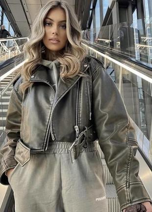 Новая коллекция🤩 трендова куртка косуха zara