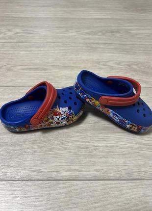 Оригінальні дитячі crocs щенячий патруль