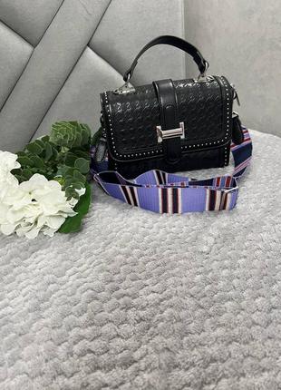 Сумка черная, fashion