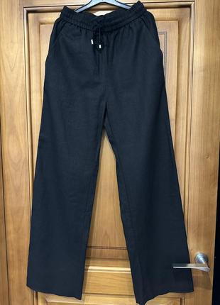 Штани льняні зара! розмір xs