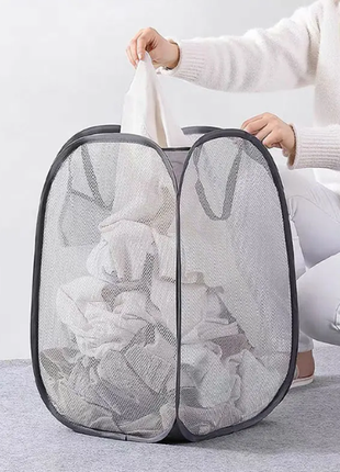 Кошик для білизни складний