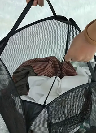 Кошик для білизни складний