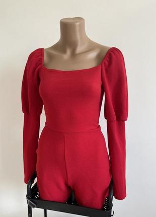 Ромпер с рукавами