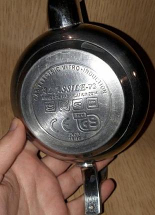 Чайник индукционный металлический заварочнный с рисунком арабский