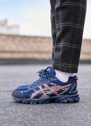 Asics gel fujitrabuco 5 blue  дрasc009