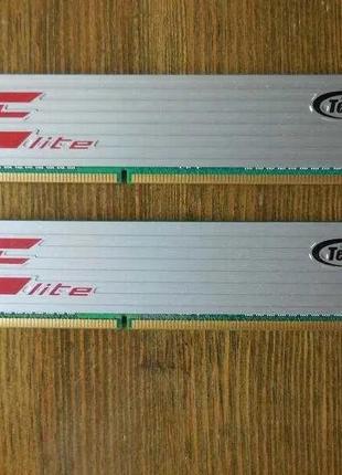 Игровая оперативная память team elite ddr3 4gb(2*2gb)