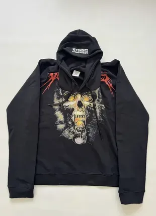 Худи vetements hardcore hoodie m l balenciaga rick owens adidas