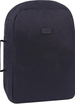 Мужской рюкзак городской для ноутбука keeper 14 л. рюкзак черного цвета деловой, каркасный1 фото