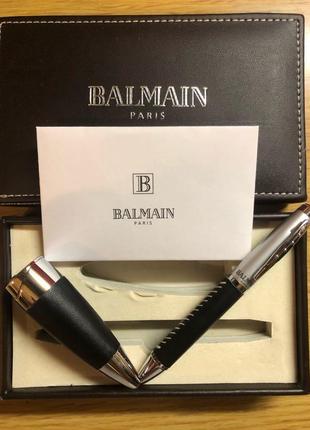 Ручка + запалювання balmain, paris. подарунковий набір.