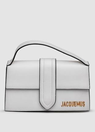 Jacquemus le bambino white 24 х 15 х 8 см1 фото