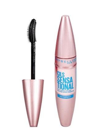Тушь для ресниц maybelline new york lash sensational waterproof