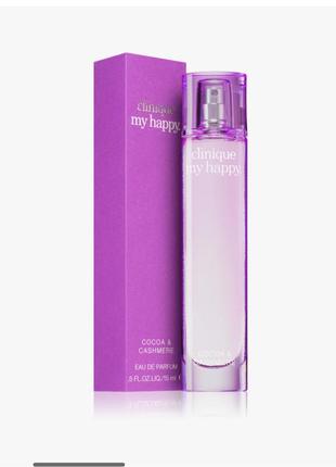 Парфумована вода clinique my happy cocoa & cashmere