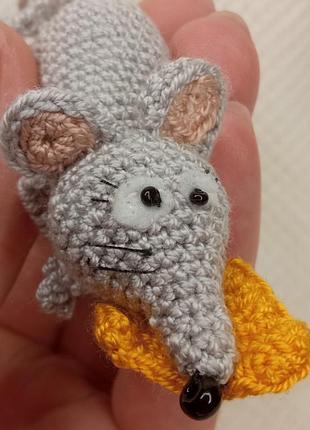 Брошка "мишка"