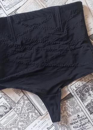 Утяжка корсетні трусики стрінги 50-52 xxl