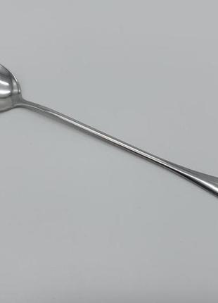 Ложка для коктейля барная длинная нержавейка аляска l 19,5 cm ложка коктейльная forkopt