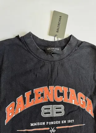 Лонгслив balenciaga jersey destressed m l vetements rick owens maison4 фото