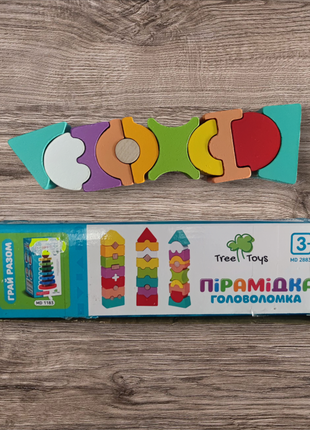 Деревянная пирамидка