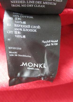 Monki (s) оверсайз вельветова сорочка куртка8 фото