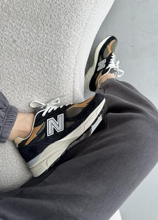 Кроссовки new balance 990 black/orange10 фото