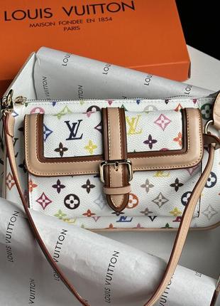 🔥 louis vuitton diane white rainbow1 фото