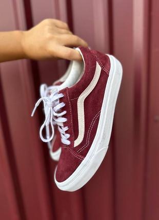 Женские кеды vans замшевые размер 37