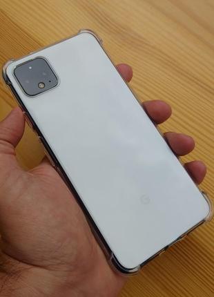 Google pixel піксель 4xl чохол прозорий силіконовий протиударний airbag tpu
