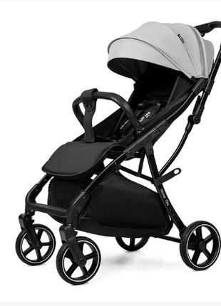 Прогулочная коляска ninos ola light grey, светло серый