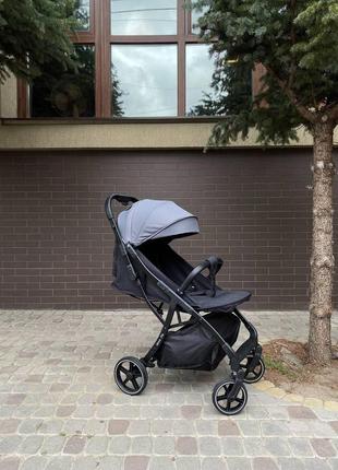 Прогулочная коляска ninos ola light grey, светло серый