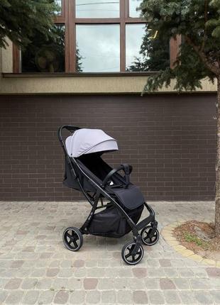 Прогулочная коляска ninos ola light grey, светло серый