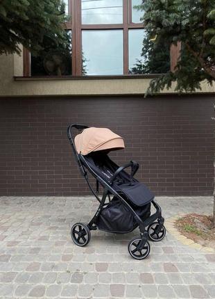 Прогулочная коляска ninos ola light grey, светло серый