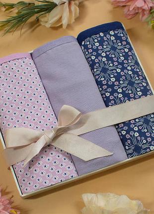 Набор женских трусиков слипы из 3 шт и 5 шт.