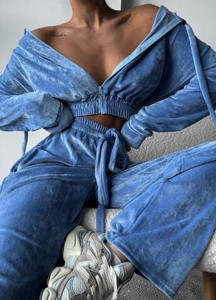 Велюровий спортивний костюм3 фото